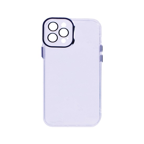 New Sciene Transparent Case With Camera Lens Protector for IPhone 12 Pro